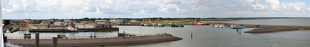 Hafen Havneby von der Fähre „MS SyltExpress“ aus gesehen