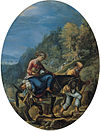 'The Flight into Egypt', oil on silvered copper painting by Adam Elsheimer.jpg