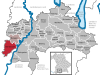 Lage der Gemeinde Bernbeuren im Landkreis Weilheim-Schongau