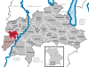 Lage der Gemeinde Burggen im Landkreis Weilheim-Schongau