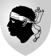 Wappen des Departements Corse-du-Sud