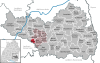 Lage der Gemeinde Dürnau im Landkreis Biberach