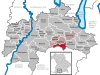 Lage der Gemeinde Eglfing im Landkreis Weilheim-Schongau