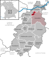 Lage der Gemeinde Ernsgaden im Landkreis Pfaffenhofen a.d.Ilm