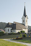Kath. Pfarrkirche hl. Radegund und Friedhof