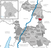 Lage der Gemeinde Feldkirchen im Landkreis München
