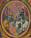 Fuggerorum et Fuggerarum imagines - 105r Wappen.jpg