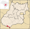Lage von Itajá (Goiás)