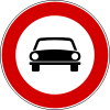 Italian traffic signs - divieto di transito a tutti gli autoveicoli.svg
