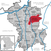 Lage der Gemeinde Jettingen-Scheppach im Landkreis Günzburg
