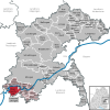 Lage der Gemeinde Obermarchtal im Alb-Donau-Kreis