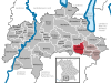 Lage der Gemeinde Obersöchering im Landkreis Weilheim-Schongau