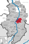 Lage der Gemeinde Rettenberg im Landkreis Oberallgäu