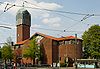 St. Michael in Duesseldorf-Lierenfeld, von Sueden.jpg