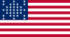 US 33 Star Fort Sumter Flag.svg