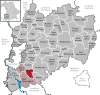 Lage der Gemeinde Wolfertschwenden im Landkreis Unterallgäu