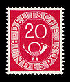 DBP 1951 130 Posthorn.jpg