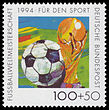 DBP 1994 1718 Sporthilfe Fußball FIFA-WM-Pokal.jpg