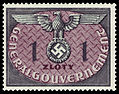 Generalgouvernement 1940 D13 Dienstmarke.jpg