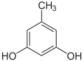 3,5-Dihydroxytoluol.svg