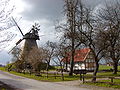 Windmühle Südhemmern mit 2 Backhäusern