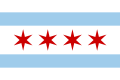 Flagge von Chicago