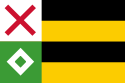 Flagge der Gemeinde Moerdijk