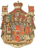 Großes Wappen des Fürstentums Lippe