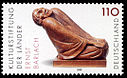 Stamp Germany 1999 MiNr2063 Barlach Lachende Alte.jpg