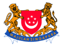 Wappen Singapurs