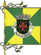 Flagge von Paços de Ferreira