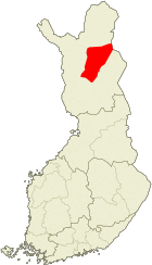 Lage von Sodankylä