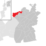 Lage der Gemeinde Bruckneudorf  im Bezirk Neusiedl am See (anklickbare Karte)