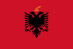Flagge Albaniens