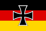 Flag of Weimar Republic (defence minister 1921).svg