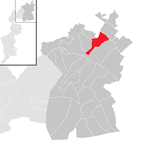 Lage der Gemeinde Gattendorf (Burgenland)  im Bezirk Neusiedl am See (anklickbare Karte)