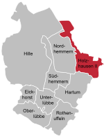 Hille Ortsteile - Holzhausen.svg
