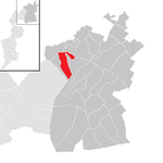 Lage der Gemeinde Jois  im Bezirk Neusiedl am See (anklickbare Karte)