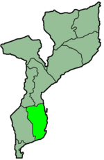 Karte Bistum Inhambane