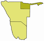 Karte Apostolisches Vikariat Rundu