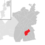 Lage der Gemeinde Sankt Andrä am Zicksee  im Bezirk Neusiedl am See (anklickbare Karte)