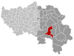 Stavelot Liège Belgium Map.png