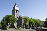 Kirchturm der evangelischen Stadtkirche Brilon
