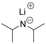 Strukturformeln von Lithiumdiisopropylamid