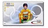 Stamp Germany 2002 MiNr2240 Rodeln.jpg