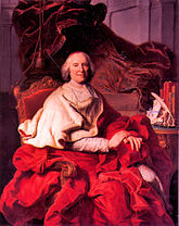 Kardinal de Fleury,Gemälde von Hyacinthe Rigaud, 1730