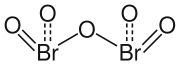 Struktur von Dibrompentoxid