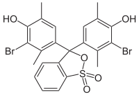 Struktur von Bromxylenolblau