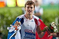 Christophe Lemaitre bei den Europameisterschaften 2010