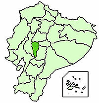 Karte Bistum Guaranda